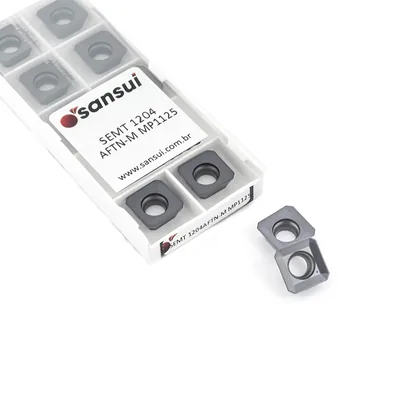 Inserto para fresamento semt 1204 aftn-m mp1125 - sansui