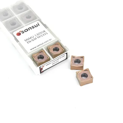 Inserto para fresamento snmu 130508 en-gm mi1325 - sansui