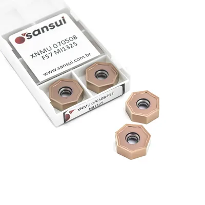 Inserto para fresamento xnmu 070508 f57 mi1325 - sansui