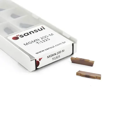 Inserto de corte e canal bedame mgmn 200 m ti1325 - sansui