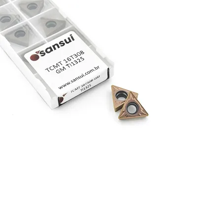 Inserto para torneamento tcmt 16t308 gm ti1325 - sansui