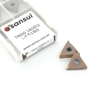 Inserto para torneamento tngg 160402l f tp1305 - sansui