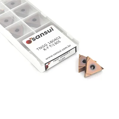 Inserto para torneamento tngg 160402r f tp1305 - sansui