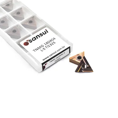 Inserto para torneamento tnmg 160404l s ti1325 - sansui