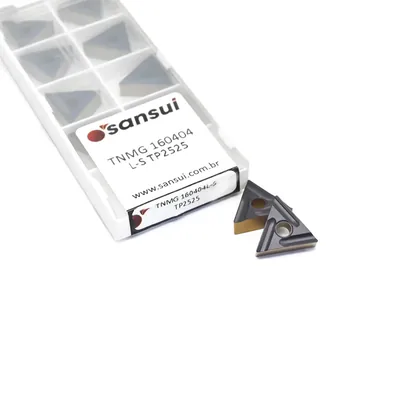 Inserto para torneamento tnmg 160404l s tp2525 - sansui