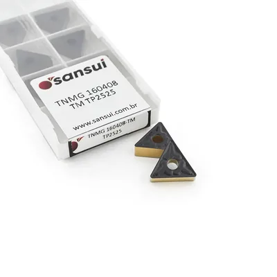 Inserto para torneamento tnmg 160408 tm tp2525 - sansui