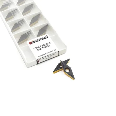 Inserto para torneamento vbmt 160404 gm tp2525 - sansui