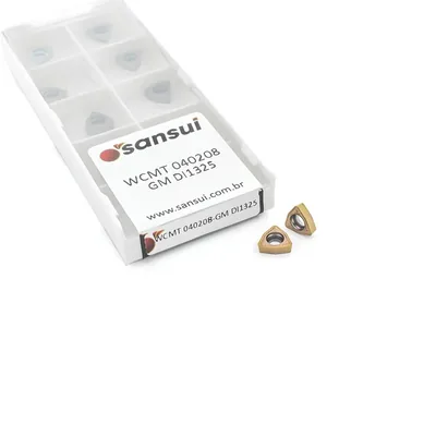 Inserto para furação wcmt 040208 gm di1325 - sansui