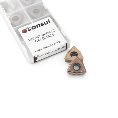 Inserto para furação wcmt 080412 gm di1325 - sansui