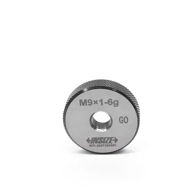 Anel calibrador de rosca passa 6g m09,0 x 1,00 - 4129-9p insize