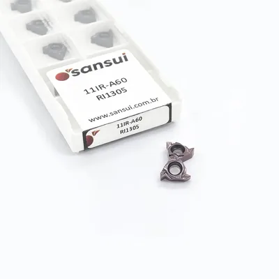 Inserto para rosca interna 60 graus - 11ir-a60 ri1305 - sansui