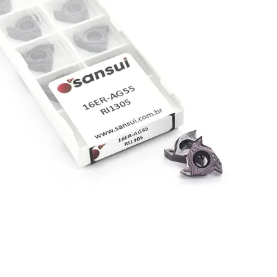 Inserto para rosca externa 55 graus - 16er-ag55 ri1305 - sansui