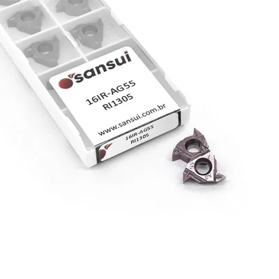Inserto para rosca interna 55 graus - 16ir-ag55 ri1305 - sansui
