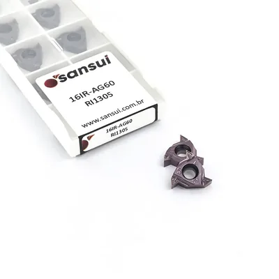 Inserto para rosca interna 60 graus - 16ir-ag60 ri1305 - sansui