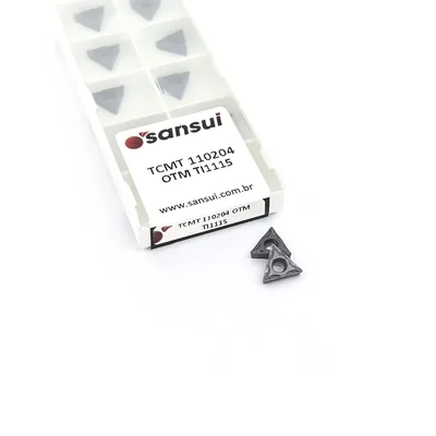 Inserto para torneamento tcmt 110204 otm ti1115 - sansui