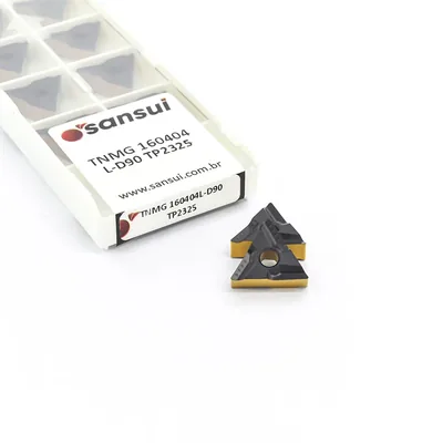 Inserto para torneamento tnmg 160404l-d90 tp2325 - sansui