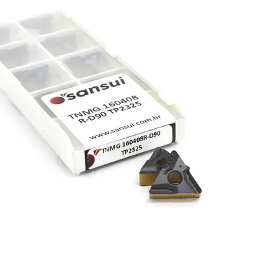 Inserto para torneamento tnmg 160408r-d90 tp2325 - sansui