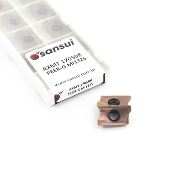 Inserto para fresamento axmt 170508 peer-g mi1325 - sansui