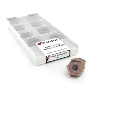 Inserto para fresamento hngx 0906 ansn-m mi1325 - sansui