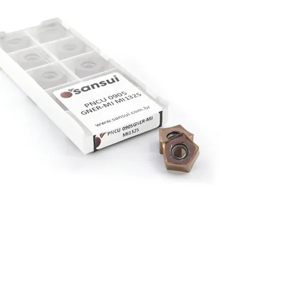 Inserto para fresamento pncu 0905 gner-mj mi1325 - sansui