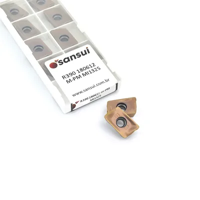 Inserto para fresamento r390 180612 m-pm mi1325 - sansui