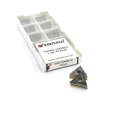 Inserto para torneamento tnmg 160404l-sv tp2525 - sansui