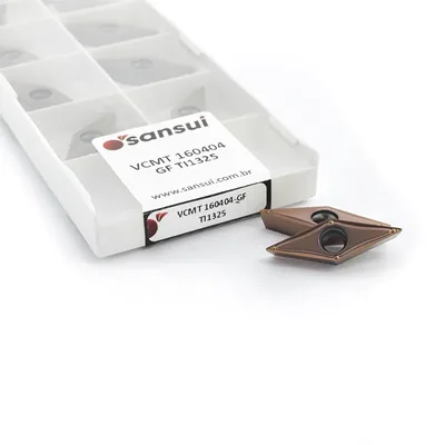 Inserto para torneamento vcmt 160404 gf ti1325 - sansui