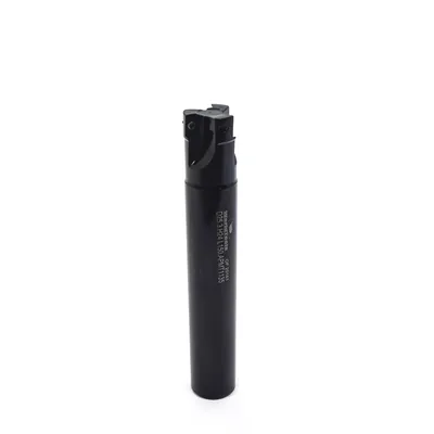 Fresa de topo ø 25 x 150mm 3 cortes haste ø 24,0mm para inserto apmt 11 - guran