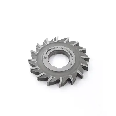 Fresa circular hss dente reto ø 063 x 06 x 22mm din885 bh - 1202 indaço