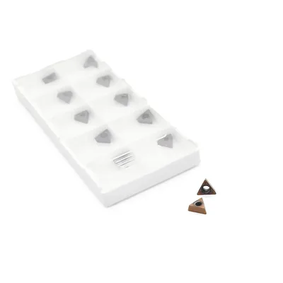 Conjunto com 10x insertos tp08 para chanfradeira tr02 - sansui