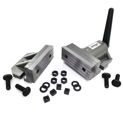 Morsa com mordentes separados para fixar peças de até 400 x 190mm - vsa-200 daigo