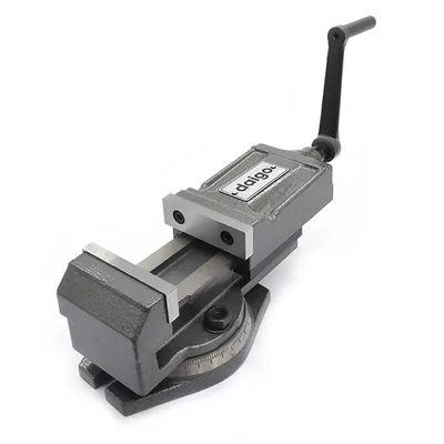 Morsa mecânica giratória abertura 0 a 063mm mordentes 080mm - qh12-080 daigo