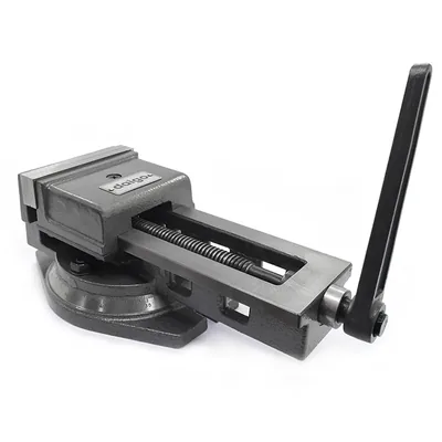 Morsa mecânica giratória abertura 0 a 170mm mordentes 136mm - qv08-136 daigo