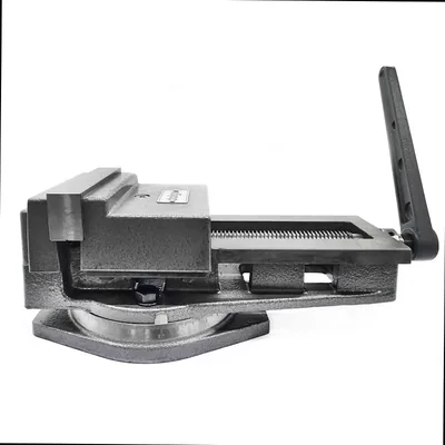 Morsa mecânica giratória abertura 0 a 180mm mordentes 160mm - qv08-160 daigo