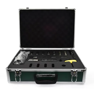 Conjunto mandrilador bt40 ø 06 a 150mm escala de 0,002mm cabeçote hbor63 - bt40-hbor63-150 mawbra