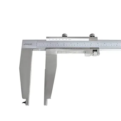 Paquímetro para serviços pesados 0 a 2000 x 0,02mm bico de 200mm - 111r-2000-200-2 raikon