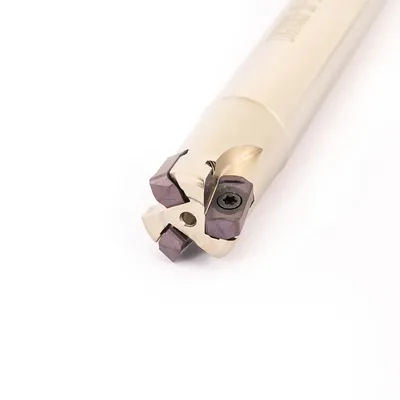 Fresa de topo ø 20 x 150mm 3 cortes haste ø 19,0mm para inserto logu 030310 - sansui