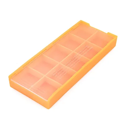 Caixa plástica para 10x insertos 39 x 097 x 10mm