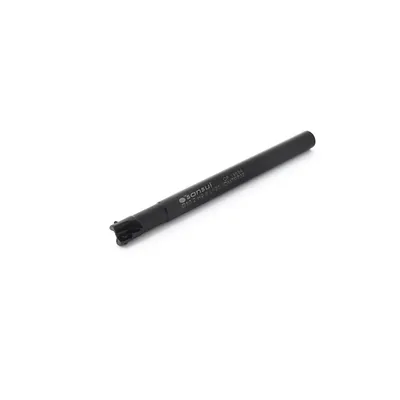 Fresa de topo ø 10 x 120mm 2 cortes haste ø 09,8mm para inserto jdmt 0702 - guran