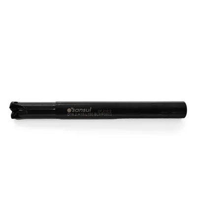 Fresa de topo ø 16 x 150mm 2 cortes haste ø 15,0mm para inserto blmp 0603 - guran