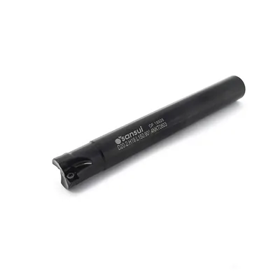 Fresa de topo ø 20 x 150mm 2 cortes haste ø 19,0mm para inserto ankt 060308 - guran