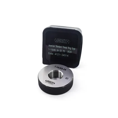 Anel calibrador de rosca passa 2a uns 1" x 14 tpi - 4121-2a514 insize