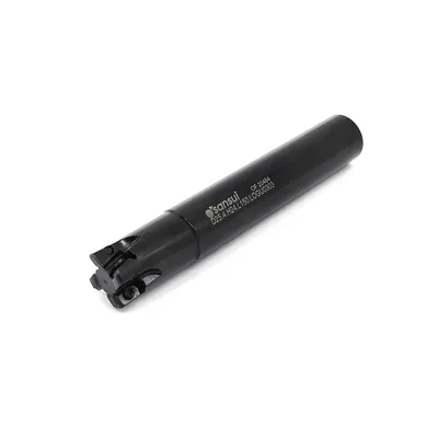 Fresa de topo ø 25 x 150mm 4 cortes haste ø 24,0mm para inserto logu 030310 - guran