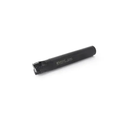 Fresa de topo ø 25 x 150mm 3 cortes haste ø 24,0mm para inserto axmt 123508 - guran