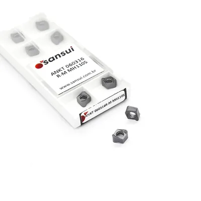 Inserto para fresamento ankt 060316 r-m mh1105 - sansui