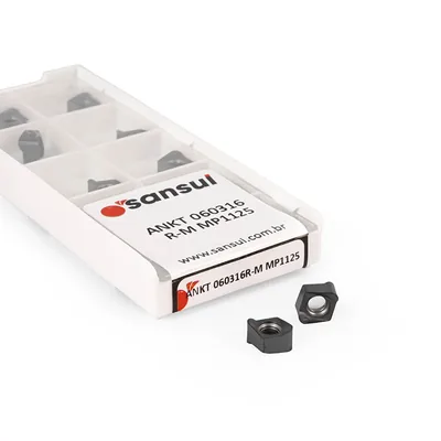 Inserto para fresamento ankt 060316 r-m mp1125 - sansui