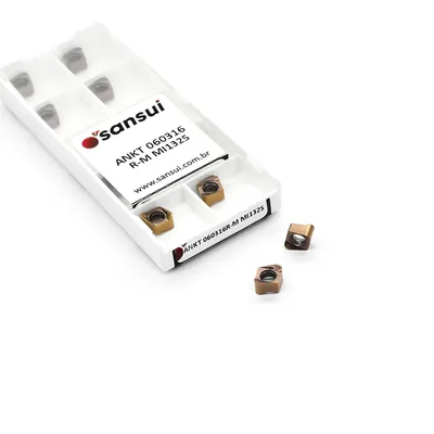 Inserto para fresamento ankt 060316 r-m mi1325 - sansui