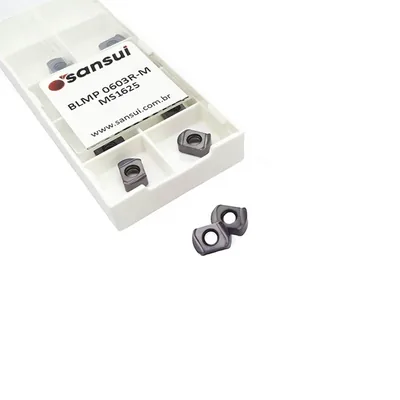 Inserto para fresamento blmp 0603 r-m ms1625 alto avanço - sansui