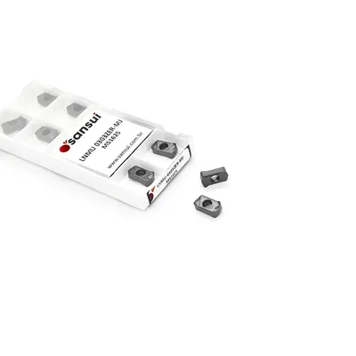 Inserto para fresamento lnmu 0303 zer-mj ms1625 alto avanço - sansui