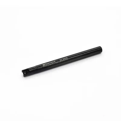 Fresa de topo ø 10 x 120mm 2 cortes haste ø 09,8mm para inserto lpgt 0102 - guran